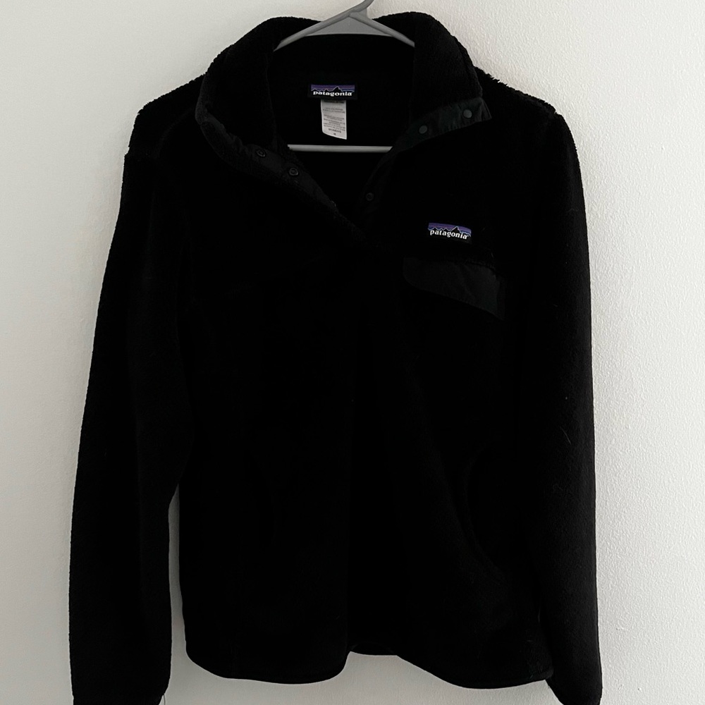 Black Patagonia Retool Quarterzip Snap!